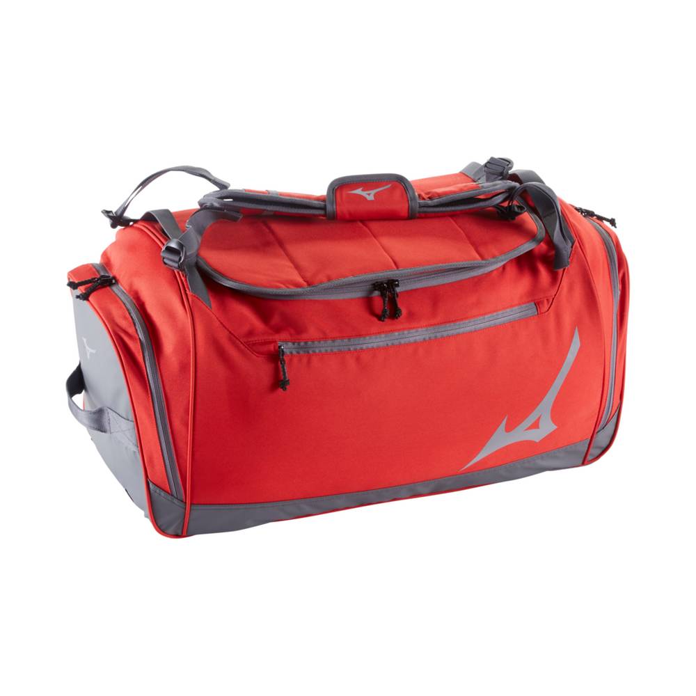 Mens Mizuno Team OG5 Baseball Duffle Bag Red/Black Philippines (BUJHPA837)